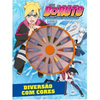 Boruto - Diversão com cores - Giz de cera Boruto - Diversão com cores - Giz de cera