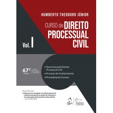 Curso de Direito Processual Civil Vol.1 - 67ª Edição 2026 Curso de Direito Processual Civil Vol.1 - 67ª Edição 2026