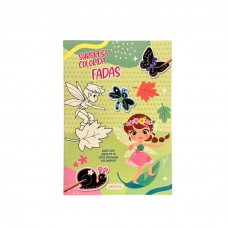 Surpresa Colorida: Fadas - Raspe para descobrir as cores escondidas nos adesivos! Surpresa Colorida: Fadas - Raspe para descobrir as cores escondidas nos adesivos!