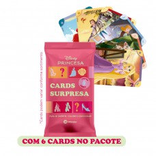 Pacote Com 6 Cards Colecionáveis Disney Princesas Pacote Com 6 Cards Colecionáveis Disney Princesas