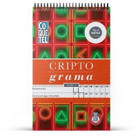 Livro Coquetel Espiral Criptograma Vol. 14: Nível Médio