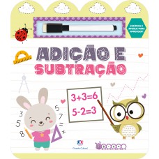 Adição e subtração - Escreva e apague para aprender