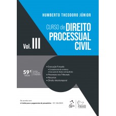 Curso de Direito Processual Civil Vol.3 - 59ª Edição 2026 Curso de Direito Processual Civil Vol.3 - 59ª Edição 2026