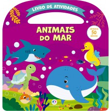 Animais do mar - Atividades e mais 50 adesivos Animais do mar - Atividades e mais 50 adesivos