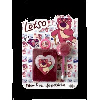 Disney - Meu livro de pelúcia pequeno - Lotso - Toy Story
