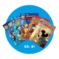 Kit Gibis Disney Edição 81 - Dezembro/2025 - com 5 revistas