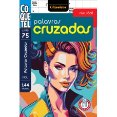 Livro Coquetel Palavras-Cruzadas 75