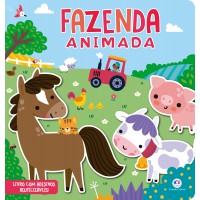 Fazenda Animada - Livro com adesivos reutilizáveis
