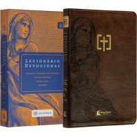 Lecionário devocional, Couro-soft com slipcase – Plano de leitura bíblica trienal com Salmos e oração, organizado pelo calendário litúrgico cristão