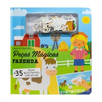 Peças Mágicas - Um livro com velcro: Fazenda