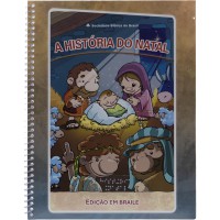 A história do Natal Porção em Braile