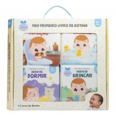 Meu Primeiro Livro de Rotina - BOX C/ 4 Und Meu Primeiro Livro de Rotina - BOX C/ 4 Und