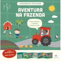 Aventura na fazenda - Livro desdobrável + brincadeiras Aventura na fazenda - Livro desdobrável + brincadeiras