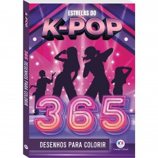 Estrelas do K-Pop - 365 desenhos para colorir