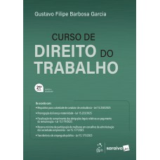 Curso de Direito do Trabalho - 21ª Edição 2026 Curso de Direito do Trabalho - 21ª Edição 2026