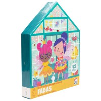 Livro Quebra-Cabeça Animado: Fadas Livro Quebra-Cabeça Animado: Fadas