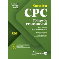 Código de Processo Civil - Legislação Saraiva de Bolso - 7ª Edição 2026