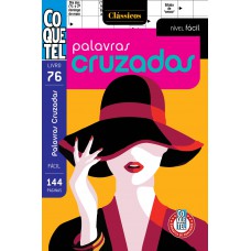 Livro Coquetel Palavras Cruzadas Fácil 76