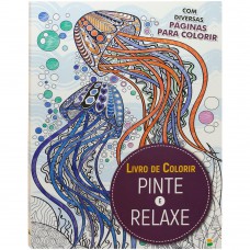 Livro de Colorir - O Desafio: Pinte e Relaxe