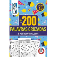 Livro Coquetel Mais de 200 Palavras Cruzadas 45 Livro Coquetel Mais de 200 Palavras Cruzadas 45
