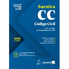 Código Civil - Legislação Saraiva de Bolso - 7ª Edição 2026