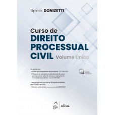 Curso de Direito Processual Civil - Vol. Único - 29ª Edição - 2026