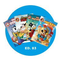 Kit Gibis Disney Edição 83 - Março/2026 - com 4 revistas