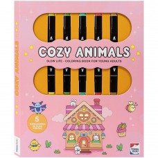 Cozy Colors - Coloring Books For Young Adults: Cozy Animals