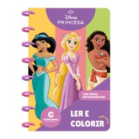 Livro Para Colorir Com Discos - Princesas Livro Para Colorir Com Discos - Princesas