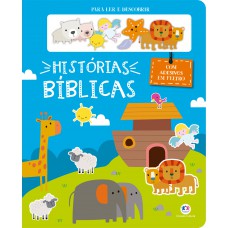 Histórias Bíblicas - Com adesivos em feltro Histórias Bíblicas - Com adesivos em feltro