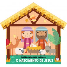 O nascimento de Jesus - Livro com quebra-cabeça