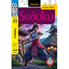 Livro Coquetel Sudoku Médio-Difícil 23 S/P Livro Coquetel Sudoku Médio-Difícil 23 S/P