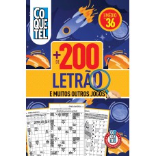 Livro Coquetel Mais de 200 Letrão 36 S/P Livro Coquetel Mais de 200 Letrão 36 S/P