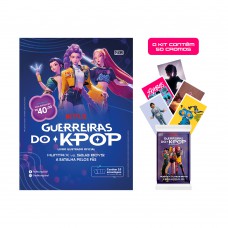 Blister Guerreiras do Kpop Oficial + 10 envelopes de figurinhas (50 cromos)
