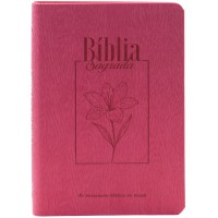 Bíblia Sagrada NA Letra Grande Legno Goiaba