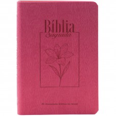 Bíblia Sagrada NA Letra Grande Legno Goiaba