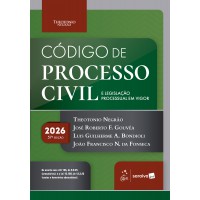 Código de Processo Civil e Legislação Processual Em Vigor - 57ª Edição 2026