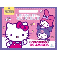 Hello Kitty - Colorindo os amigos