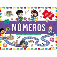 Turma da Lidinha: Números - Aprenda e Pratique Escreva e Apague