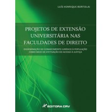 Projeto de extensão universitária nas faculdades de direito