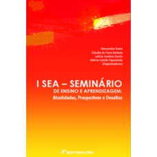 I SEA – Seminário de ensino e aprendizagem