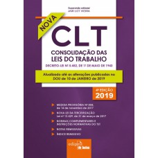 Consolidação das Leis do Trabalho 2019 - Mini