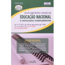 Lei de diretrizes e bases da educação Nacional até Lei 12.796 de 4 de Abril de 2013