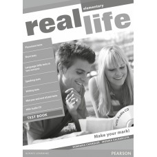 Real Life Elementary Tst Book with Aud CD 1E