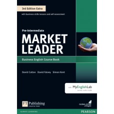 Market Leader 3rd Edition Extra Pre-Intermediate Coursebook with DVD-ROM and MyEnglishLab Pack