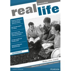 Real Life Intermediate Workbook & Multirom 1E