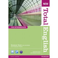 New Total English Pre-Intermediate Students'' Book With Active Book Pack