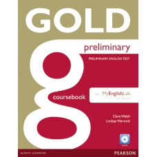 Gold Preliminary Coursebook with CD-ROM and Prelim MyLab Pack