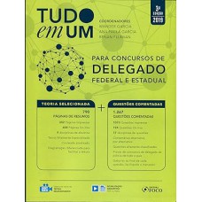 Tudo em um: Para concursos de delegado: