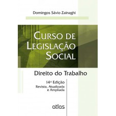 Curso De legislação social: direito do trabalho